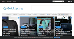 Desktop Screenshot of galaktyczny.pl